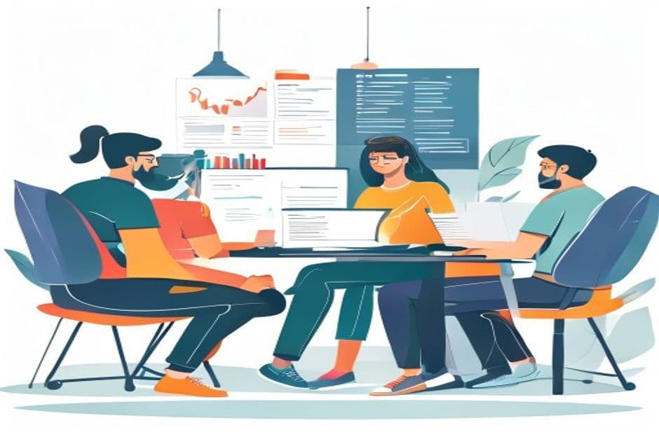 developers collaborating